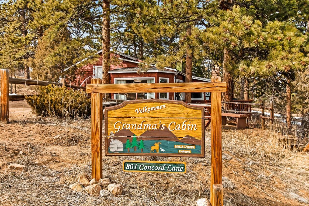 Grandma'S Cabin Estes Park Buitenkant foto